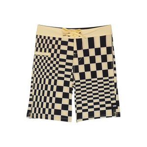Vans Boy's Skewed Checkerboard Boardshorts Yellow Size 28